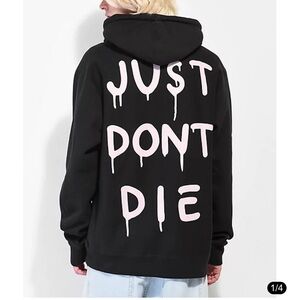 Hoonigan x Trouble Andrew Just Dont Die Black Hoodie. Size small. Ken Block 43